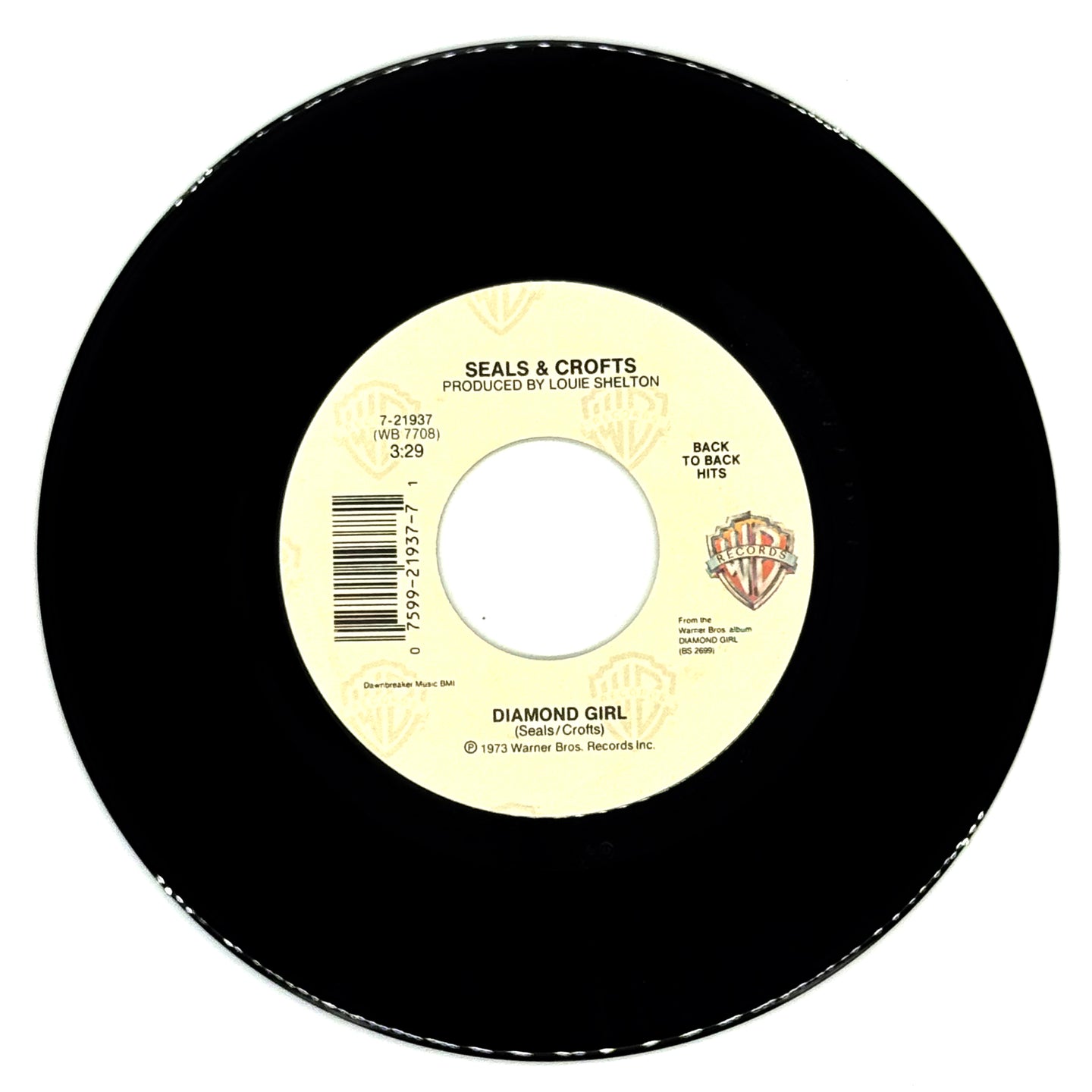 Seals & Crofts : DIAMOND GIRL/ GET CLOSER