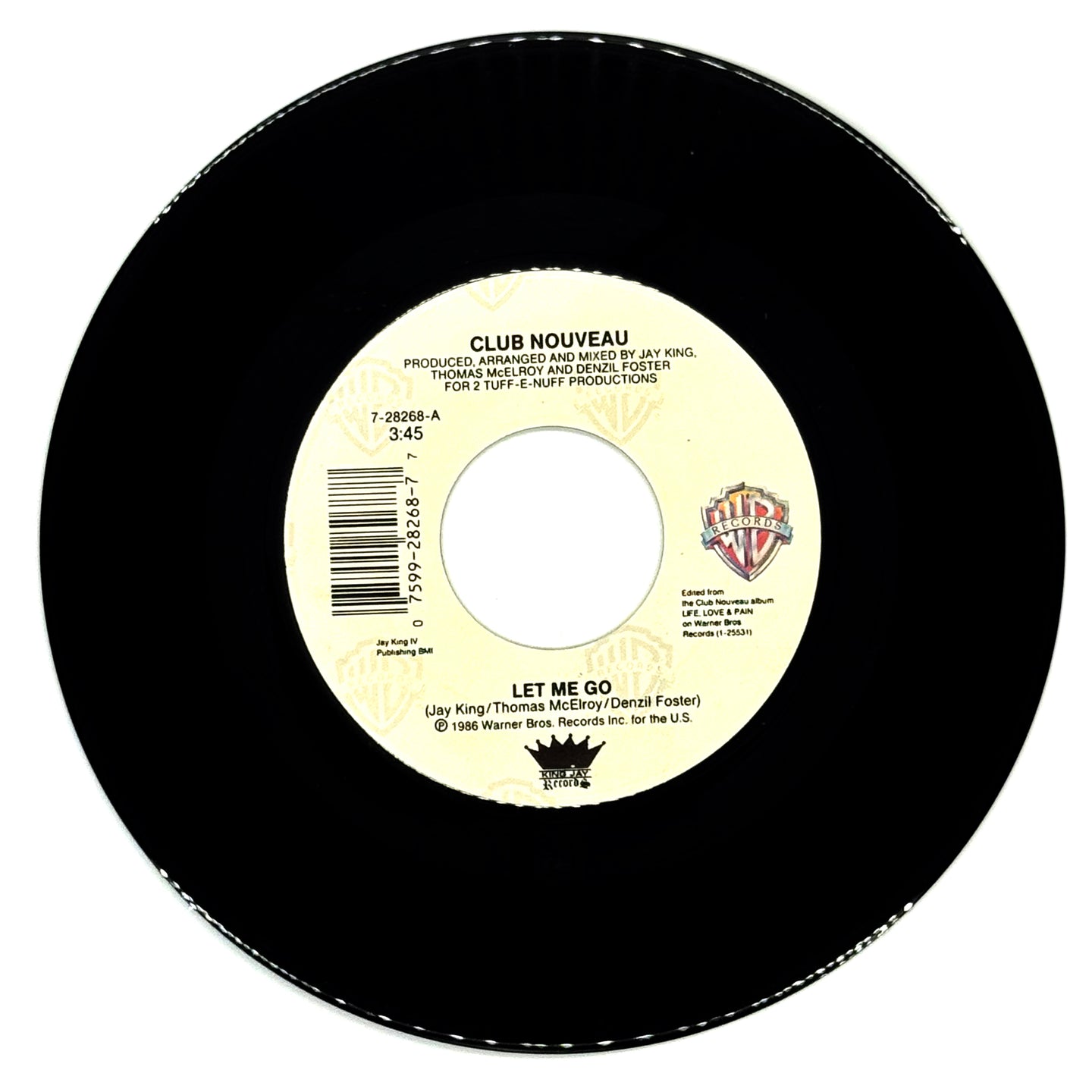 Club Nouveau : LET ME GO/ PROMISES PROMISES