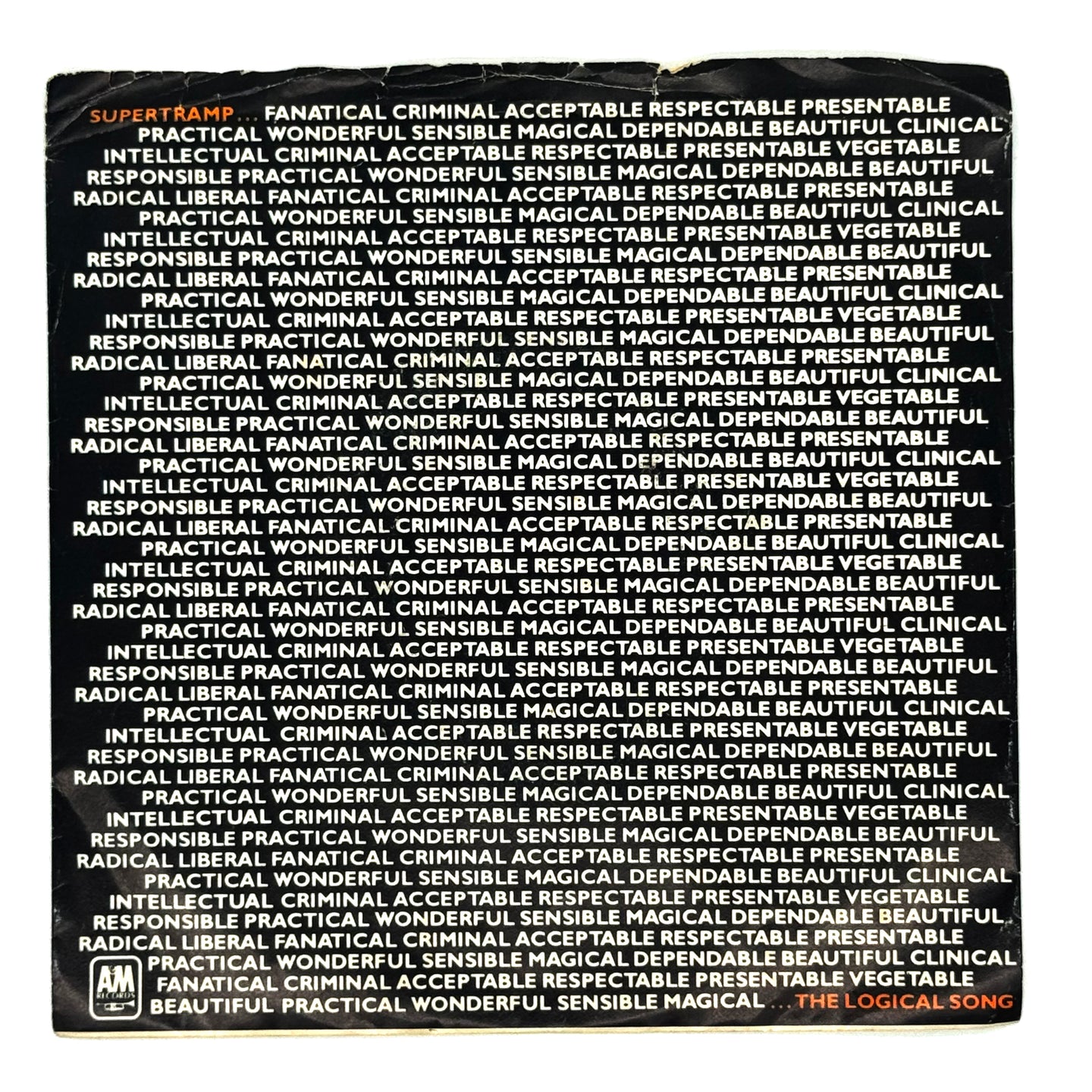 • Supertramp : THE LOGICAL SONG/ JUST ANOTHER NERVOUS WRECK