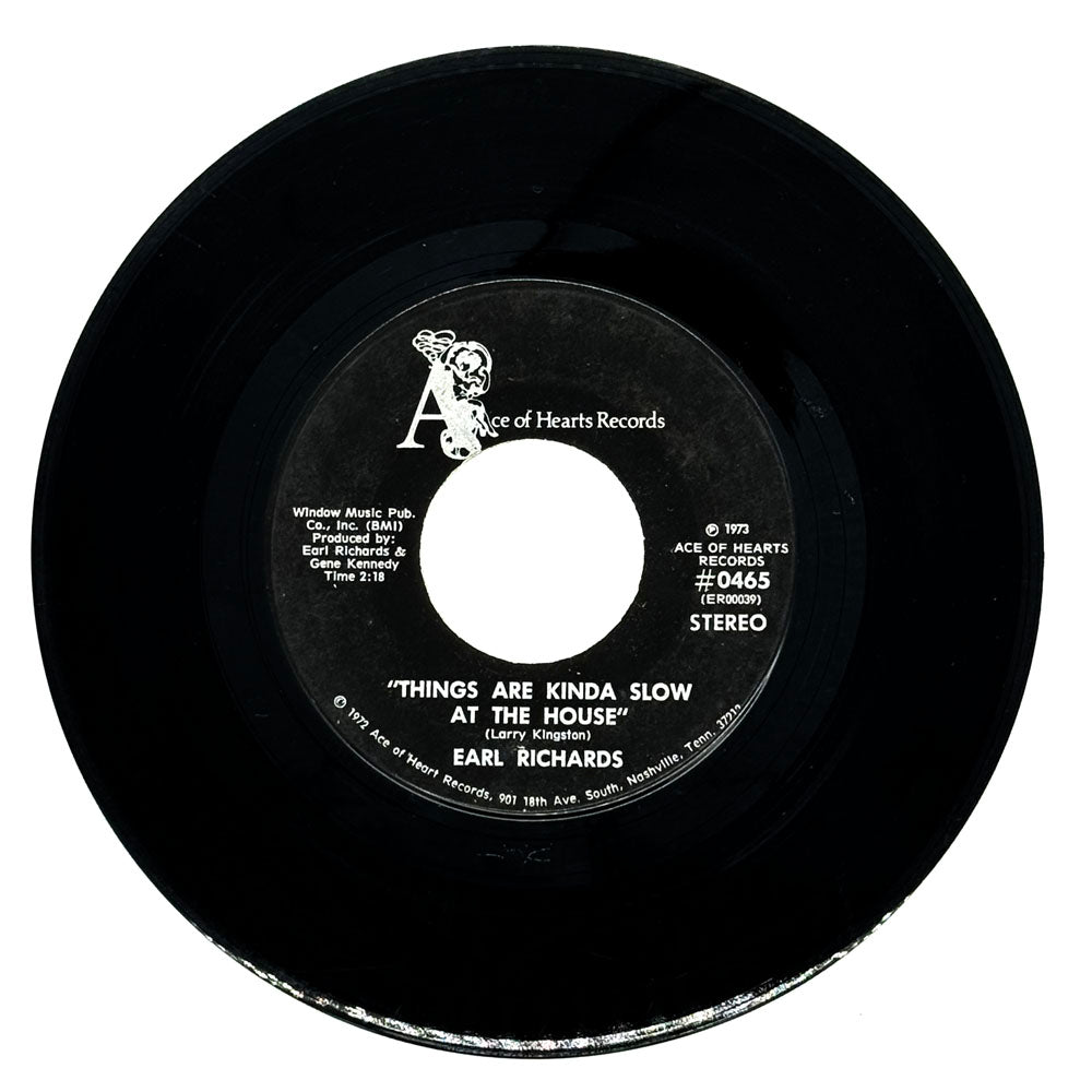 Earl Richards : THINGS ARE KINDA SLOW AT THE HOUSE/ DO MY PLAYING AT HOME