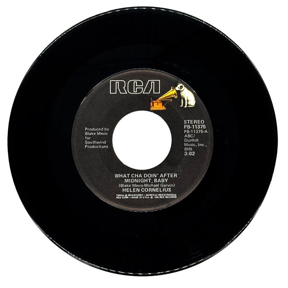 Helen Cornelius : WHAT CHA DOIN' AFTER MIDNIGHT, BABY/ OH WHAT A NIGHT FOR LOVE
