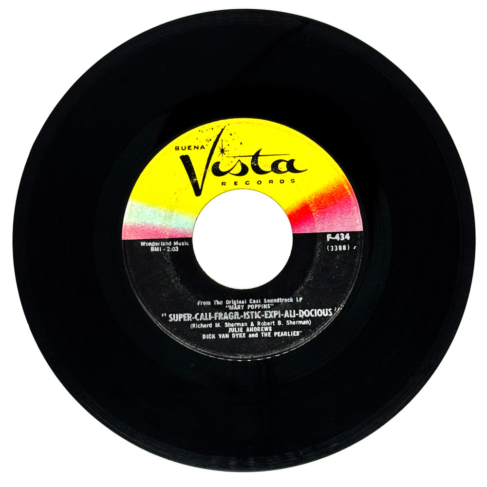 Julie Andrews, Dick Van Dyke and The Pearlies : SUPER-CALI-FRAGIL-ISTIC-EXPI-ALI-DOCIOUS/ Julie Andrews : MARY POPPINS' SONG