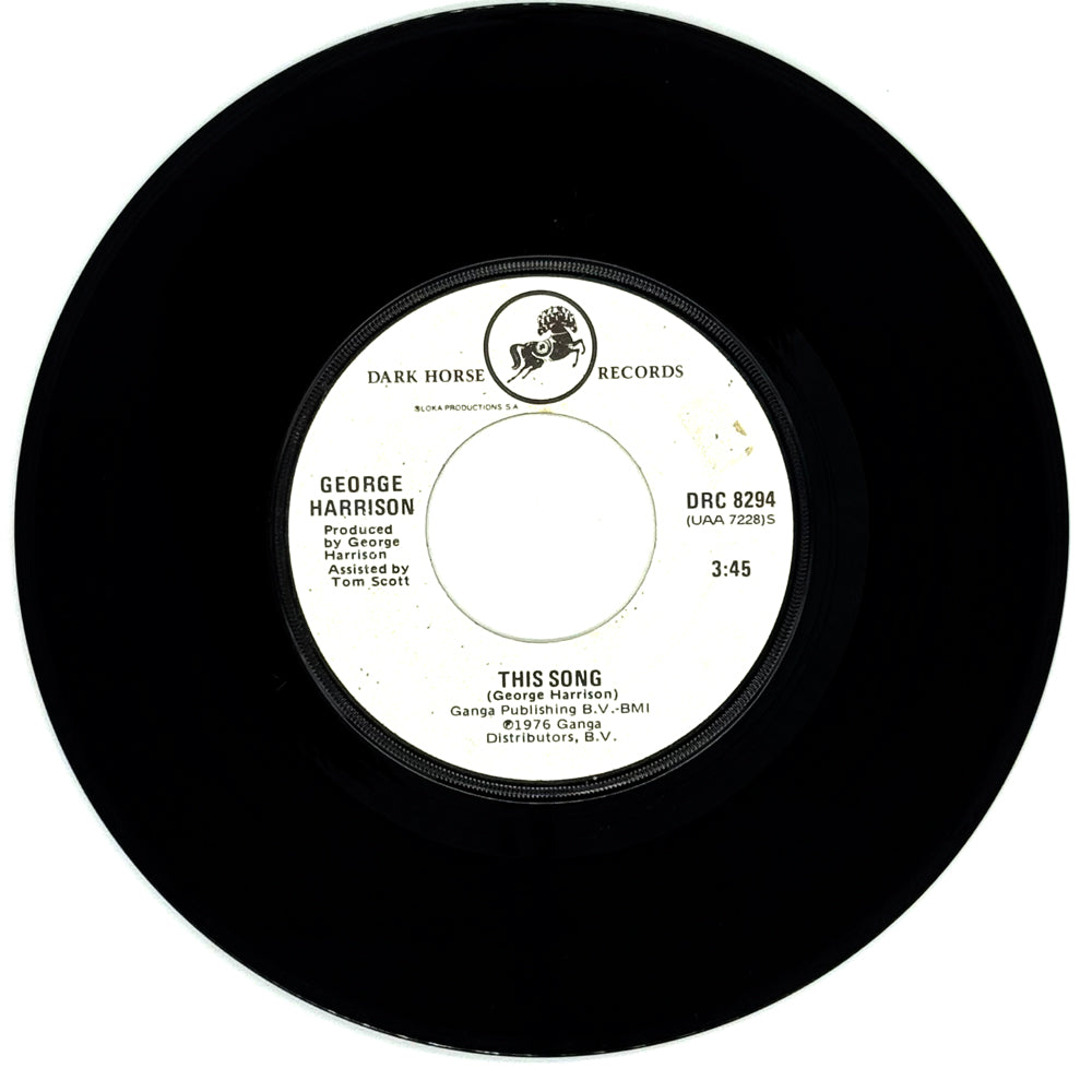 George Harrison : THIS SONG/ LEARNING HOW TO LOVE YOU