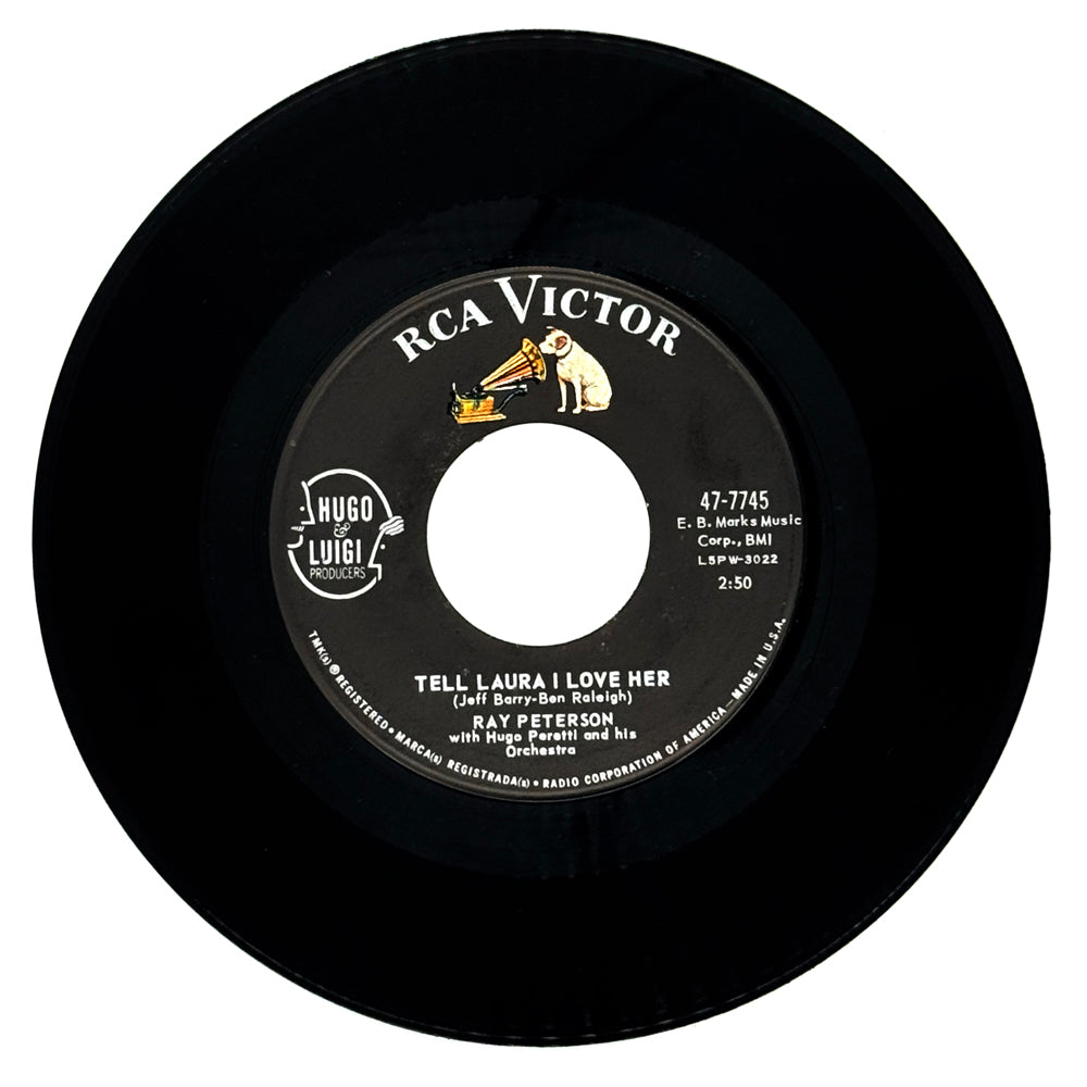 Ray Peterson : TELL LAURA I LOVE HER/ WEDDING DAY