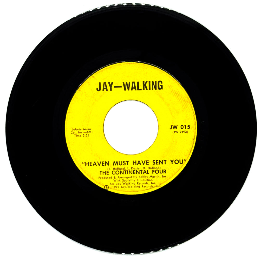 Continental Four, The : HEAVEN MUST HAVE SENT YOU/ RUNNING AWAY (FROM LOVE)