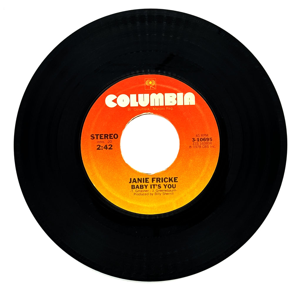 Janie Fricke : BABY IT'S YOU/ I LOVED YOU ALL THE WAY