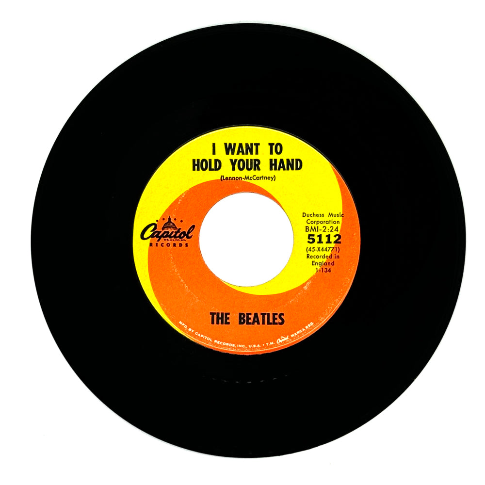 Beatles, The : I WANT TO HOLD YOUR HAND/ I SAW HER STANDING THERE