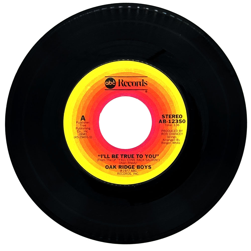 Oak Ridge Boys : I'LL BE TRUE TO YOU/ AN OLD TIME FAMILY BLUEGRASS BAND