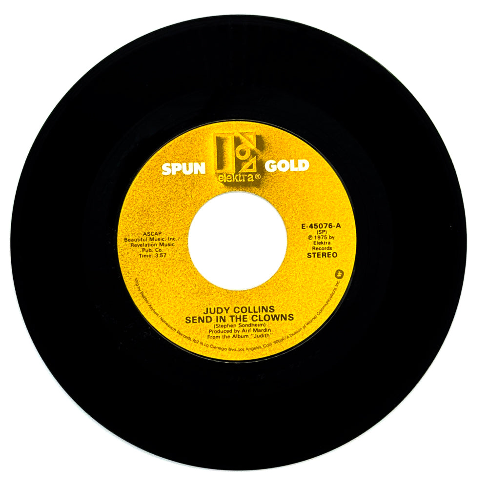 Judy Collins : SEND IN THE CLOWNS/ ANGEL, SPREAD YOUR WINGS