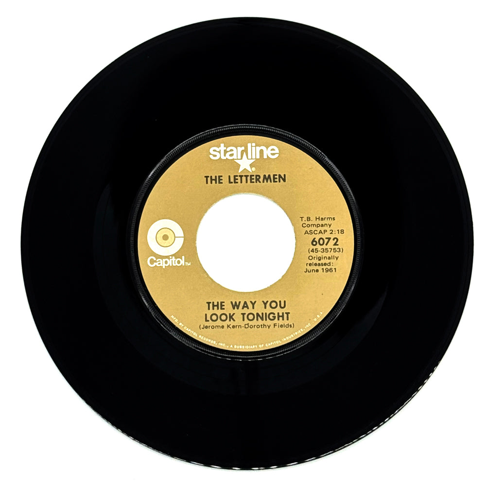 Lettermen, The : THE WAY YOU LOOK TONIGHT/ WHEN I FALL IN LOVE