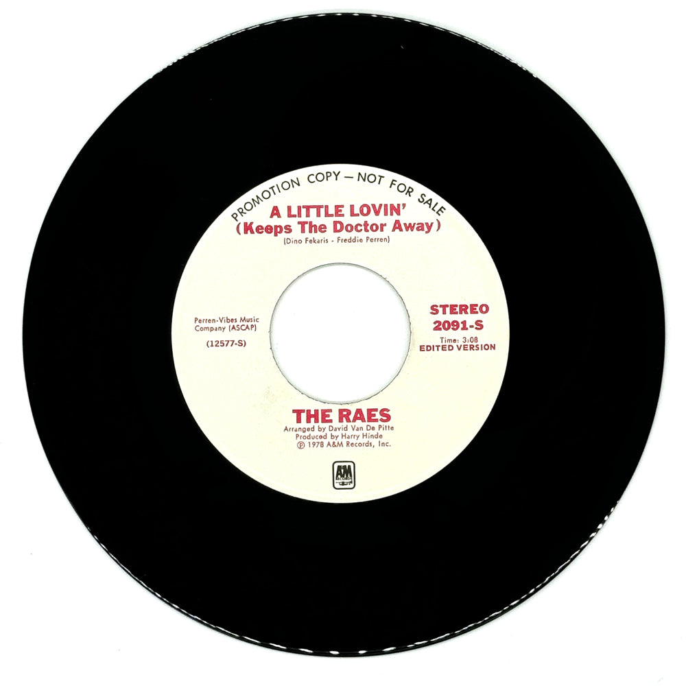 Raes, The : A LITTLE LOVIN' (KEEPS THE DOCTOR AWAY)/ A LITTLE LOVIN' (KEEPS THE DOCTOR AWAY)
