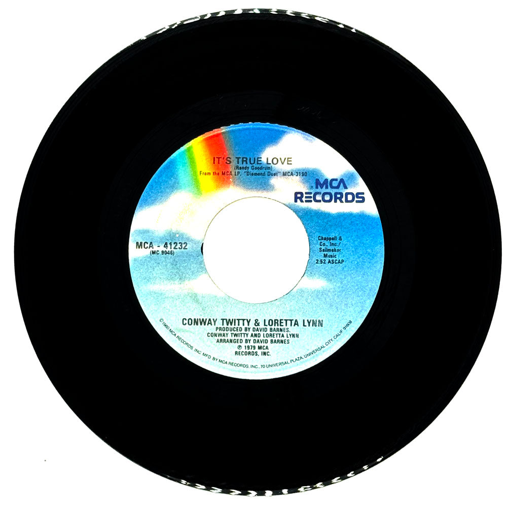 Conway Twitty & Loretta Lynn : IT'S TRUE LOVE/ HIT THE ROAD JACK
