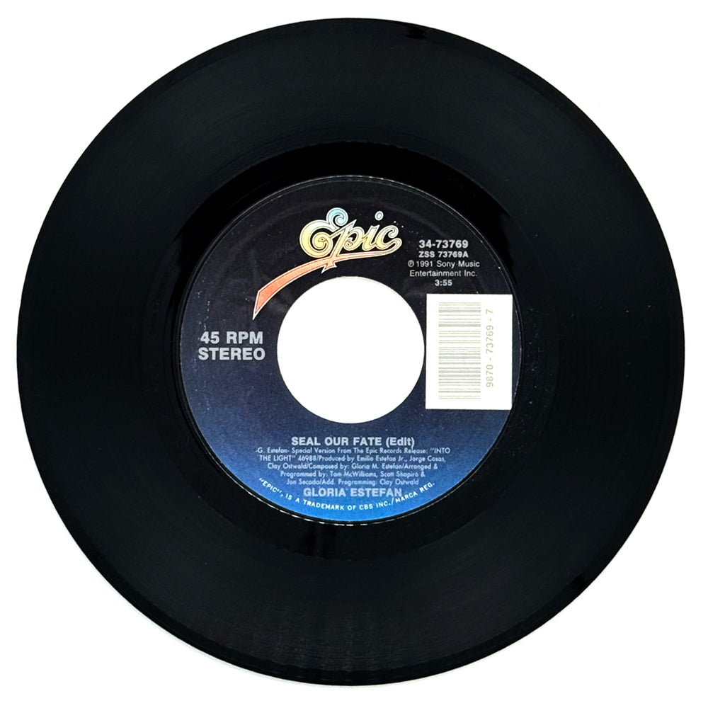 Gloria Estefan : SEAL OUR FATE (EDIT)/ SEAL OUR FATE (ALBUM VERSION)