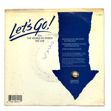 Load image into Gallery viewer, Wang Chung : LET&#39;S GO/ THE WORLD IN WHICH WE LIVE

