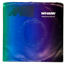 Load image into Gallery viewer, Wham! : WHERE DID YOUR HEART GO?/ WHAM! RAP &#39;86
