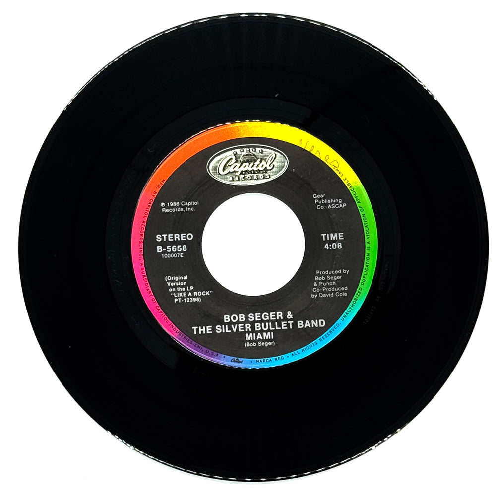 Bob Seger & The Silver Bullet Band : MIAMI/ SOMEWHERE TONIGHT