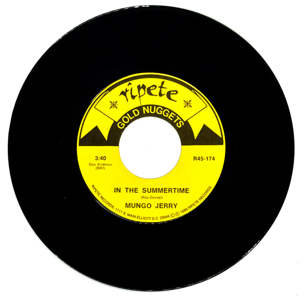 Mungo Jerry : IN THE SUMMERTIME/ Champs : TEQUILA