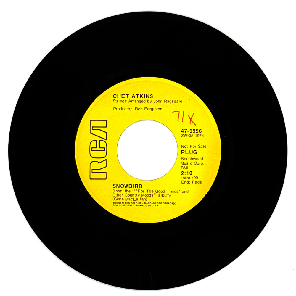 Chet Atkins : SNOWBIRD/ CHAPLIN IN NEW SHOES