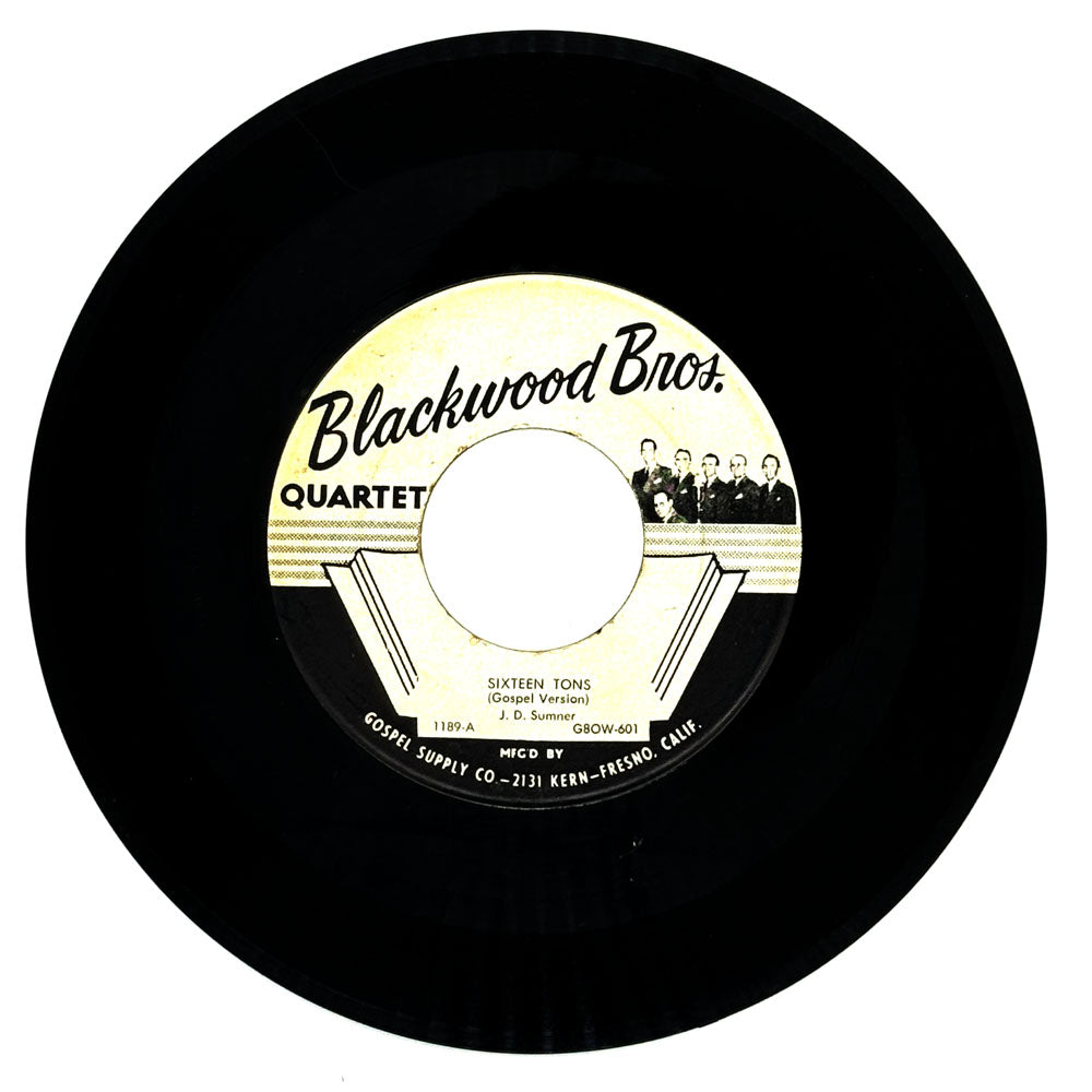 Blackwood Bros. Quartet with J.D. Sumner : SIXTEEN TONS/ SAD SAM JONES