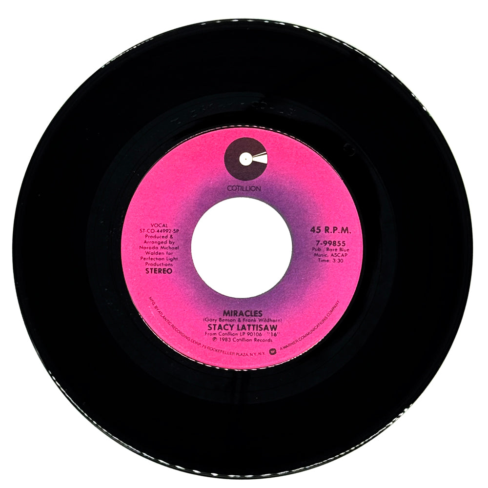 Stacy Lattisaw : MIRACLES/ BLACK PUMPS AND PINK LIPSTICK
