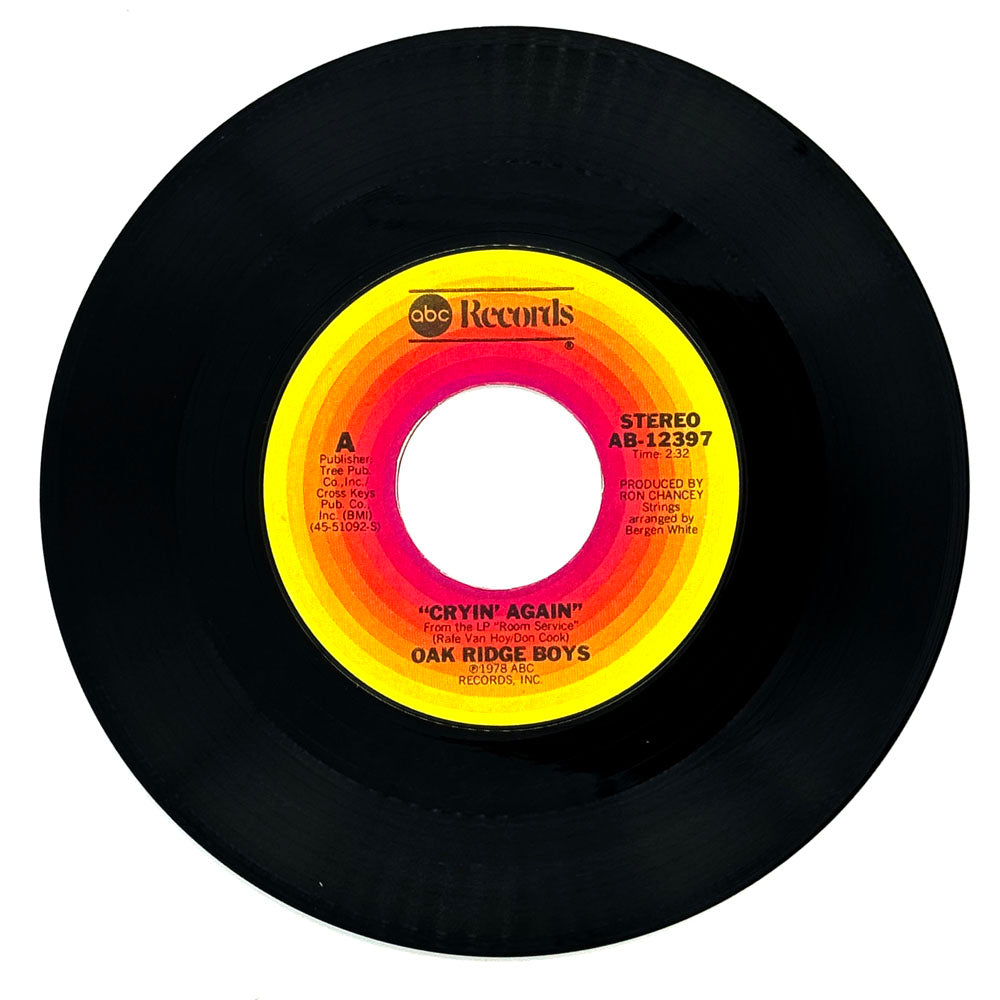Oak Ridge Boys : CRYIN' AGAIN/ I CAN LOVE YOU