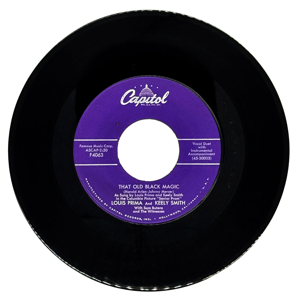 Louis Prima And Keely Smith : THAT OLD BLACK MAGIC/ Keely Smith : YOU ARE MY LOVE