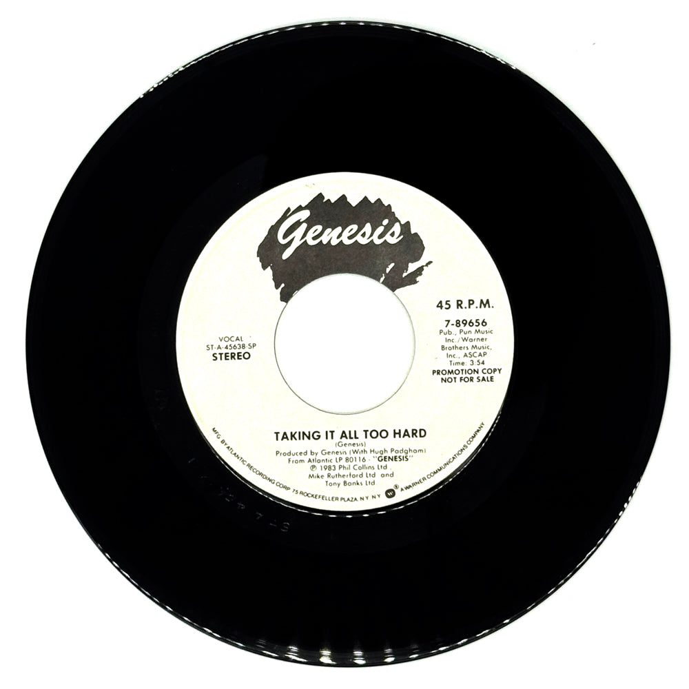 Genesis : TAKING IT ALL TOO HARD/ TAKING IT ALL TOO HARD