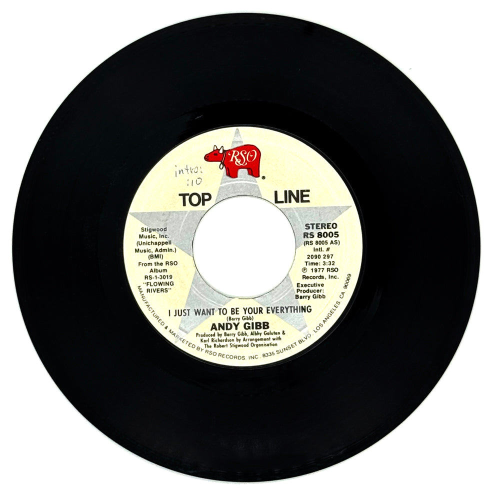 Andy Gibb : I JUST WANT TO BE YOUR EVERYTHING/ LOVE IS THICKER THAN WATER