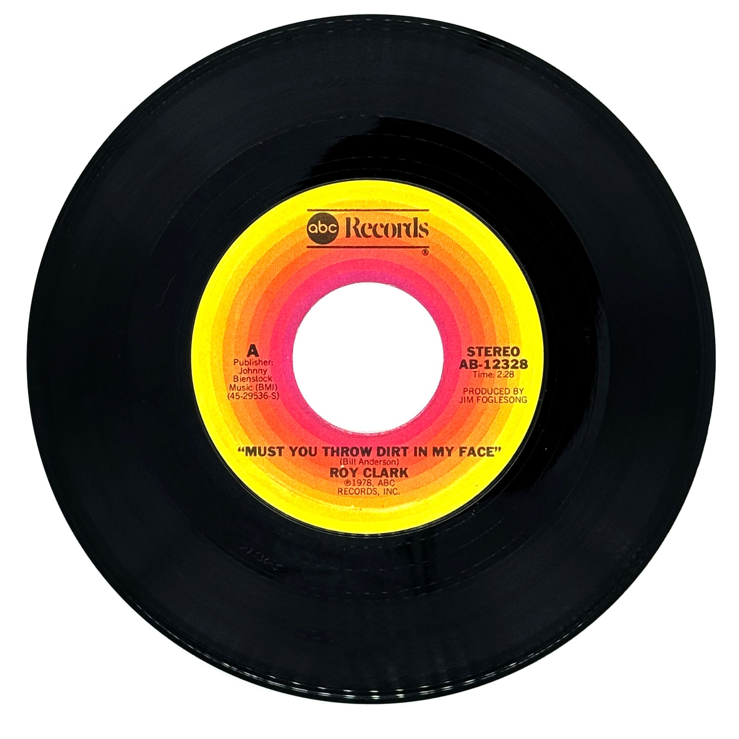 Roy Clark : MUST YOU THROW DIRT IN MY FACE/ LAZY RIVER (GUITAR INSTRUMENTAL)