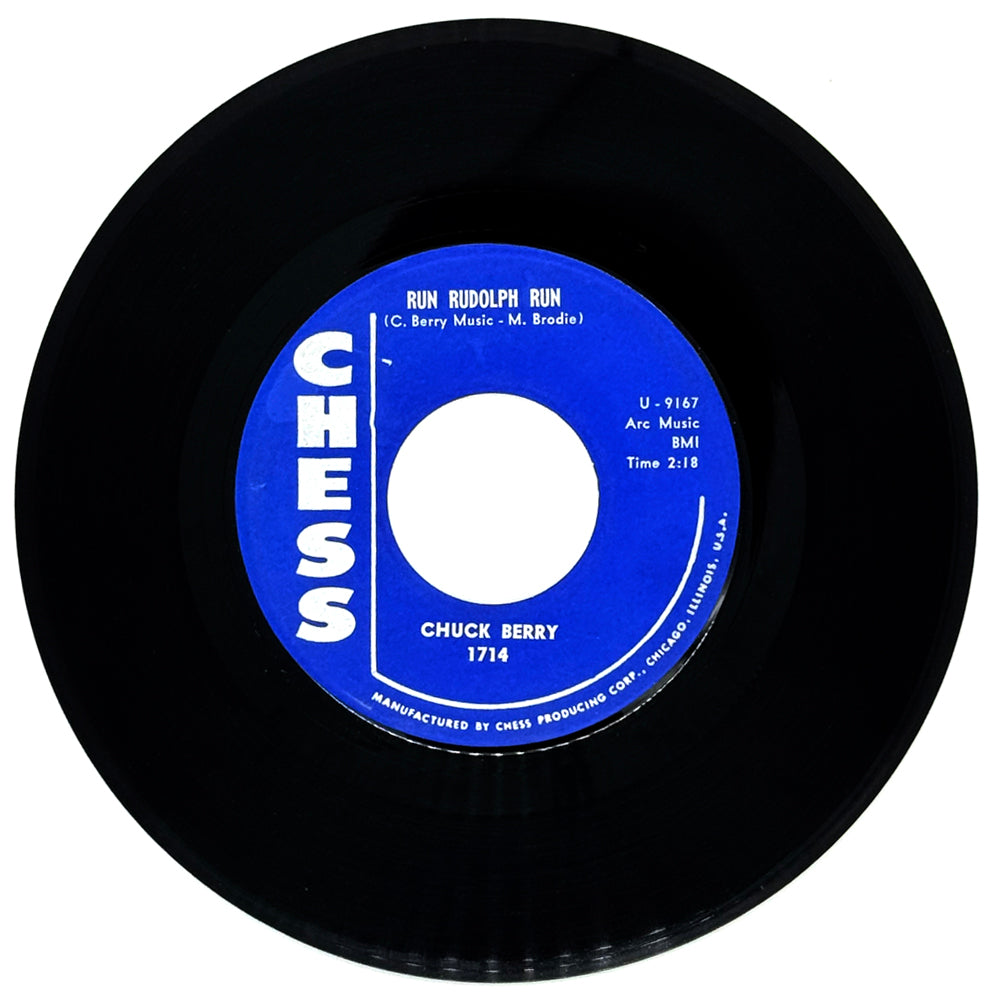 Chuck Berry : RUN RUDOLPH RUN/ MERRY CHRISTMAS BABY