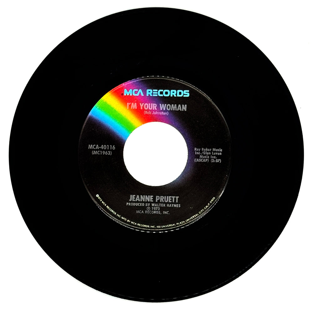 Jeanne Pruett : I'M YOUR WOMAN/ YOUR MEMORY'S COMIN' ON