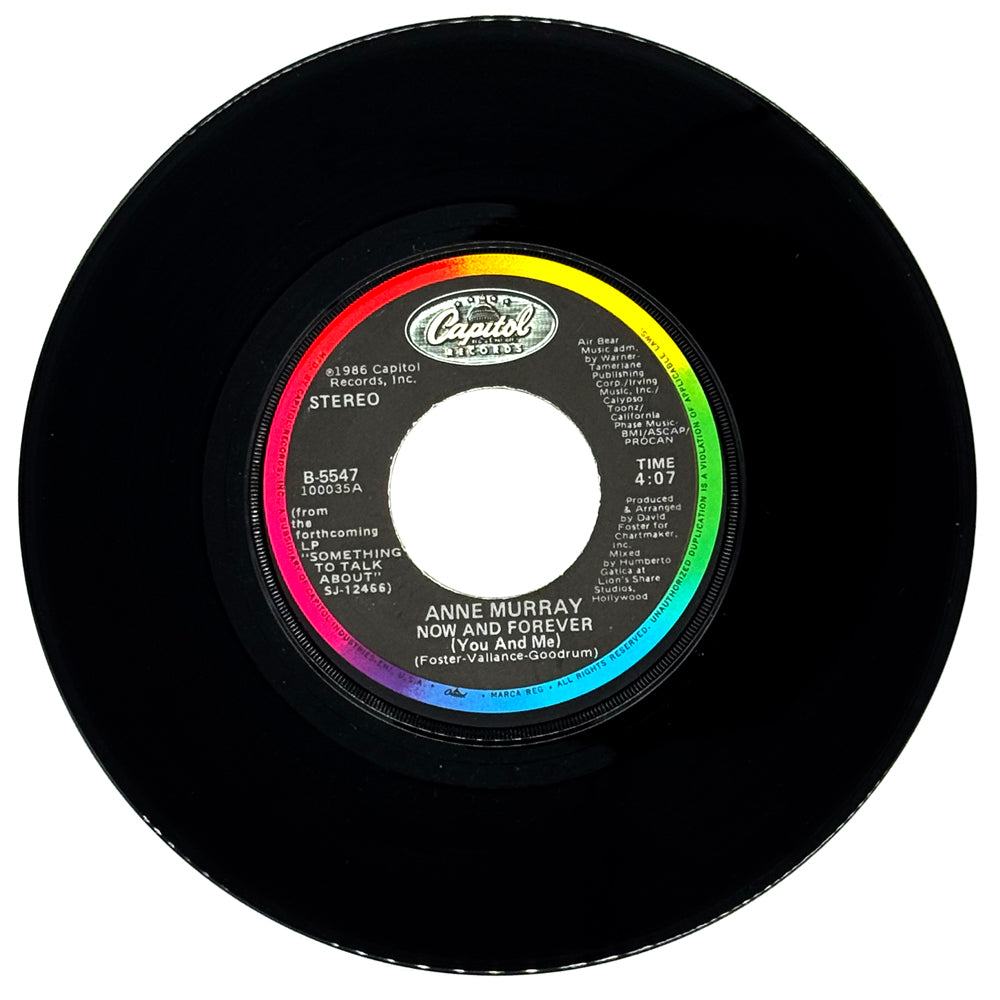 Anne Murray : NOW AND FOREVER (YOU AND ME)/ I DON'T WANNA SPEND ANOTHER NIGHT WITHOUT YOU
