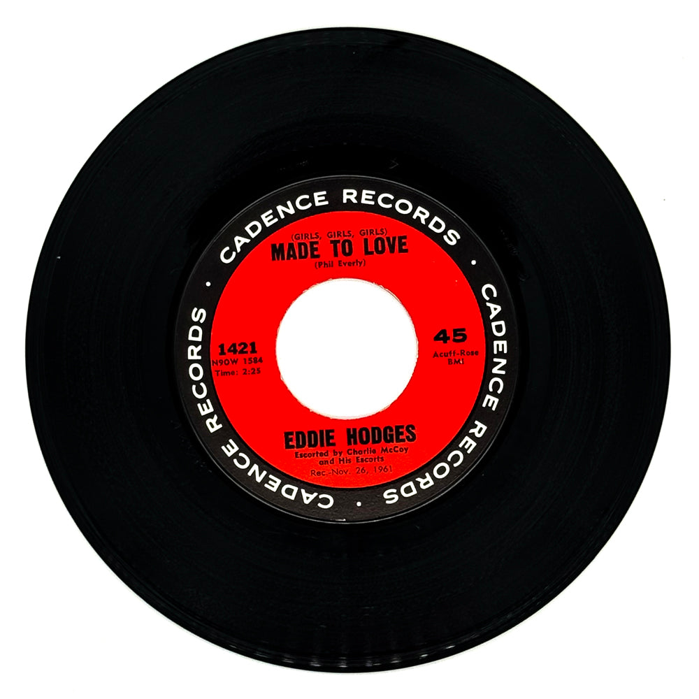Eddie Hodges : (GIRLS, GIRLS, GIRLS) MADE TO LOVE/ I MAKE BELIEVE IT'S YOU