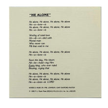 Load image into Gallery viewer, Kenny Hinson : HE ALONE/ HE ALONE
