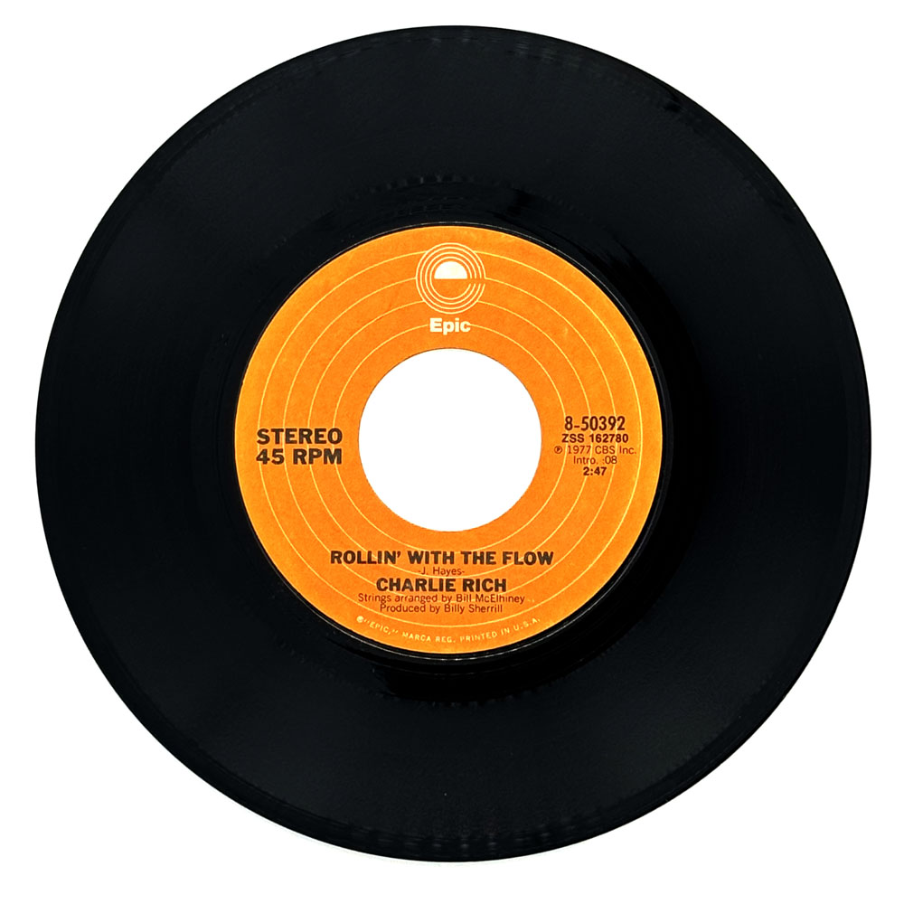 Charlie Rich : ROLLIN' WITH THE FLOW/ TO SING A LOVE SONG