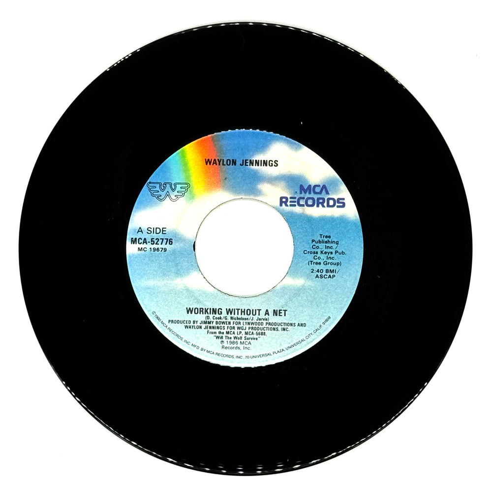 Waylon Jennings : WORKING WITHOUT A NET/ THEY AIN'T GOT 'EM ALL