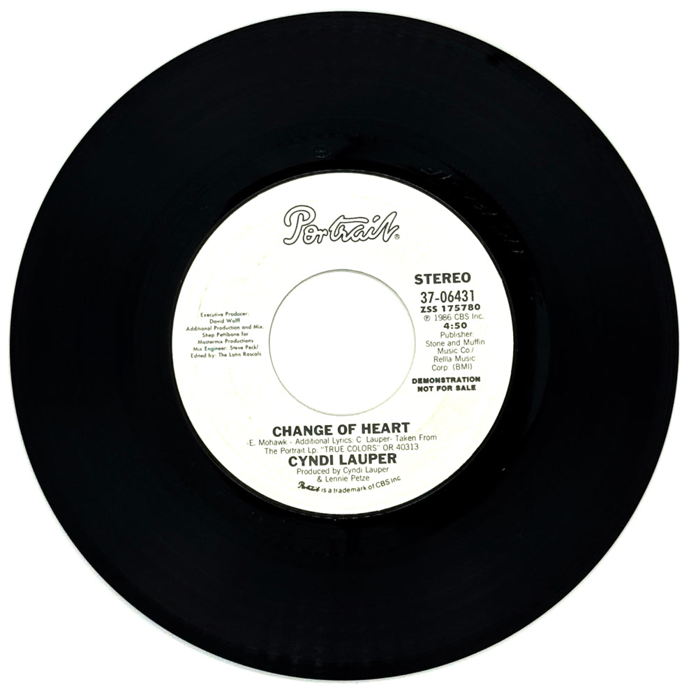 Cyndi Lauper : CHANGE OF HEART/ CHANGE OF HEART