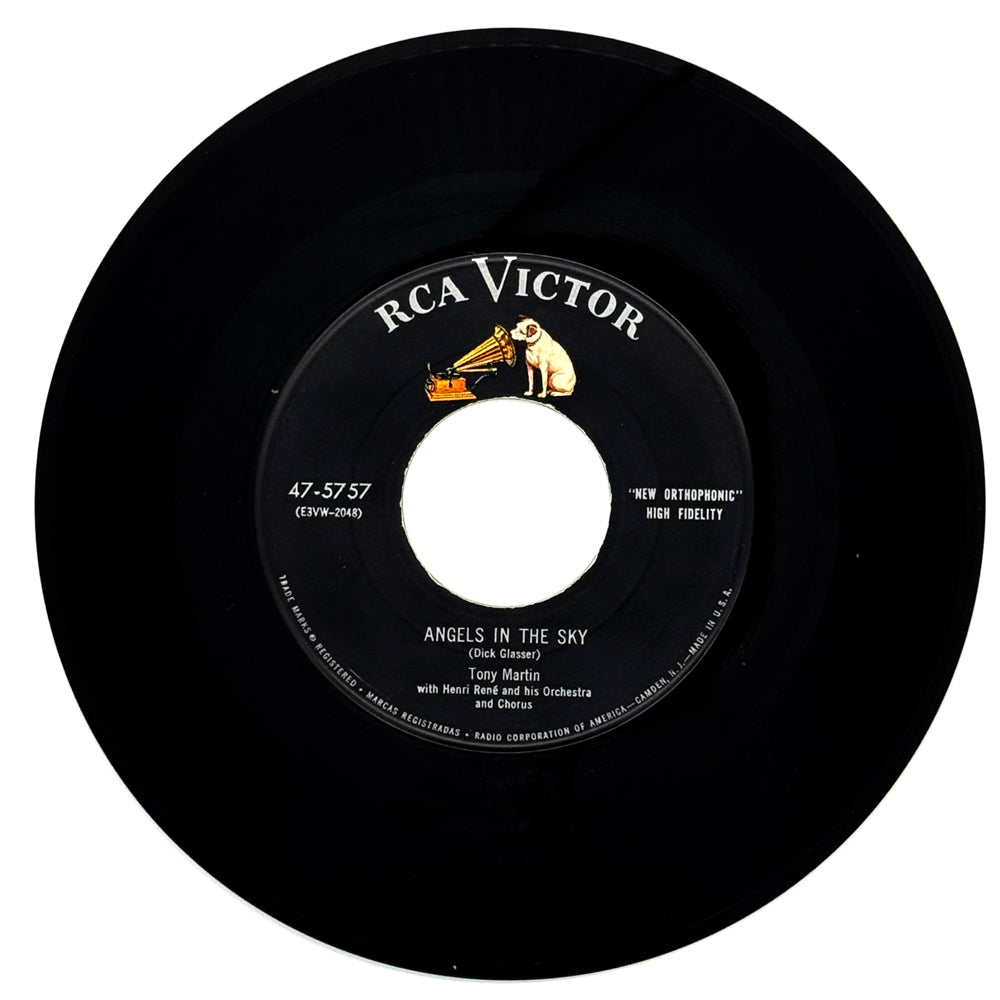 Tony Martin : ANGELS IN THE SKY/ BOULEVARD OF NIGHTINGALES