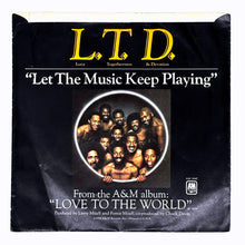 Load image into Gallery viewer, • L.T.D. : LOVE BALLAD/ LET THE MUSIC KEEP PLAYING
