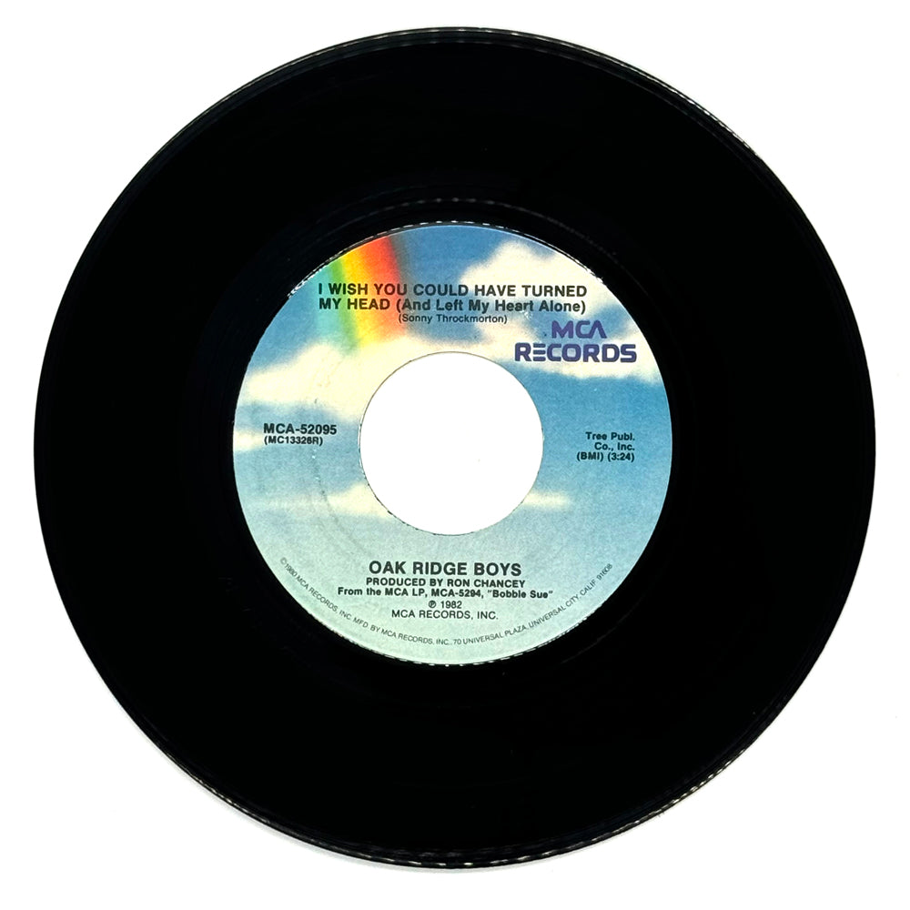 Oak Ridge Boys : I WISH YOU COULD HAVE TURNED MY HEAD (AND LEFT MY HEART ALONE)/ BACK IN YOUR ARMS AGAIN