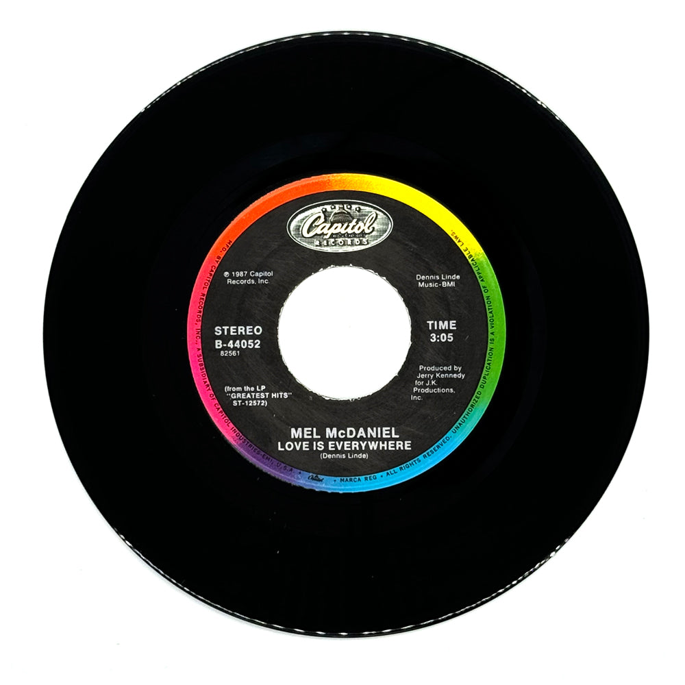 Mel McDaniel : LOVE IS EVERYWHERE/ DO YOU WANT TO SAY GOODBYE