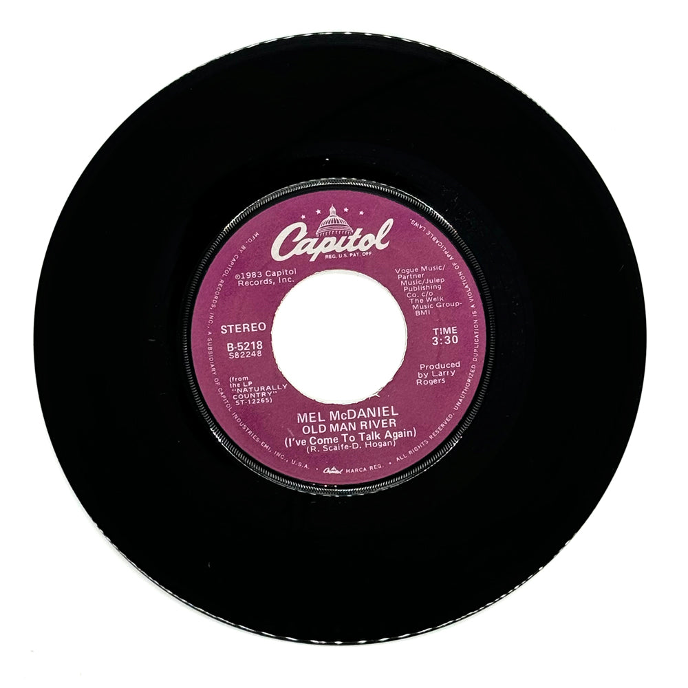 Mel McDaniel : OLD MAN RIVER (I'VE COME TO TALK AGAIN)/ THE BIG TIME