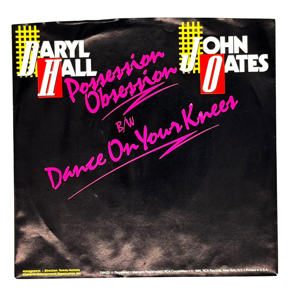 Daryl Hall & John Oates : POSSESSION OBSESSION/ DANCE ON YOUR KNEES