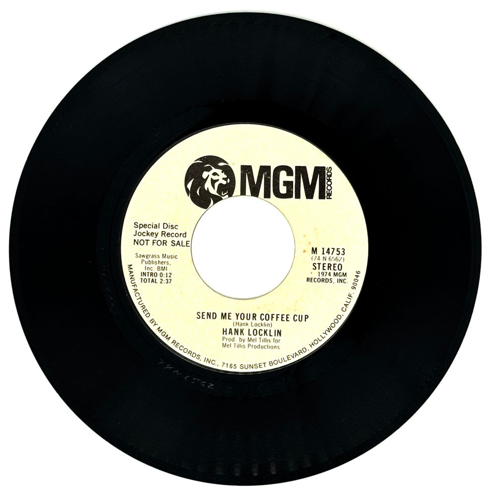 Hank Locklin : SEND ME YOUR COFFEE CUP/ SEND ME YOUR COFFEE CUP