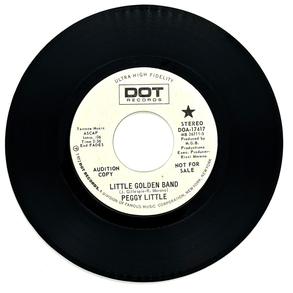 Peggy Little : LITTLE GOLDEN BAND/ I DEPEND ON YOU