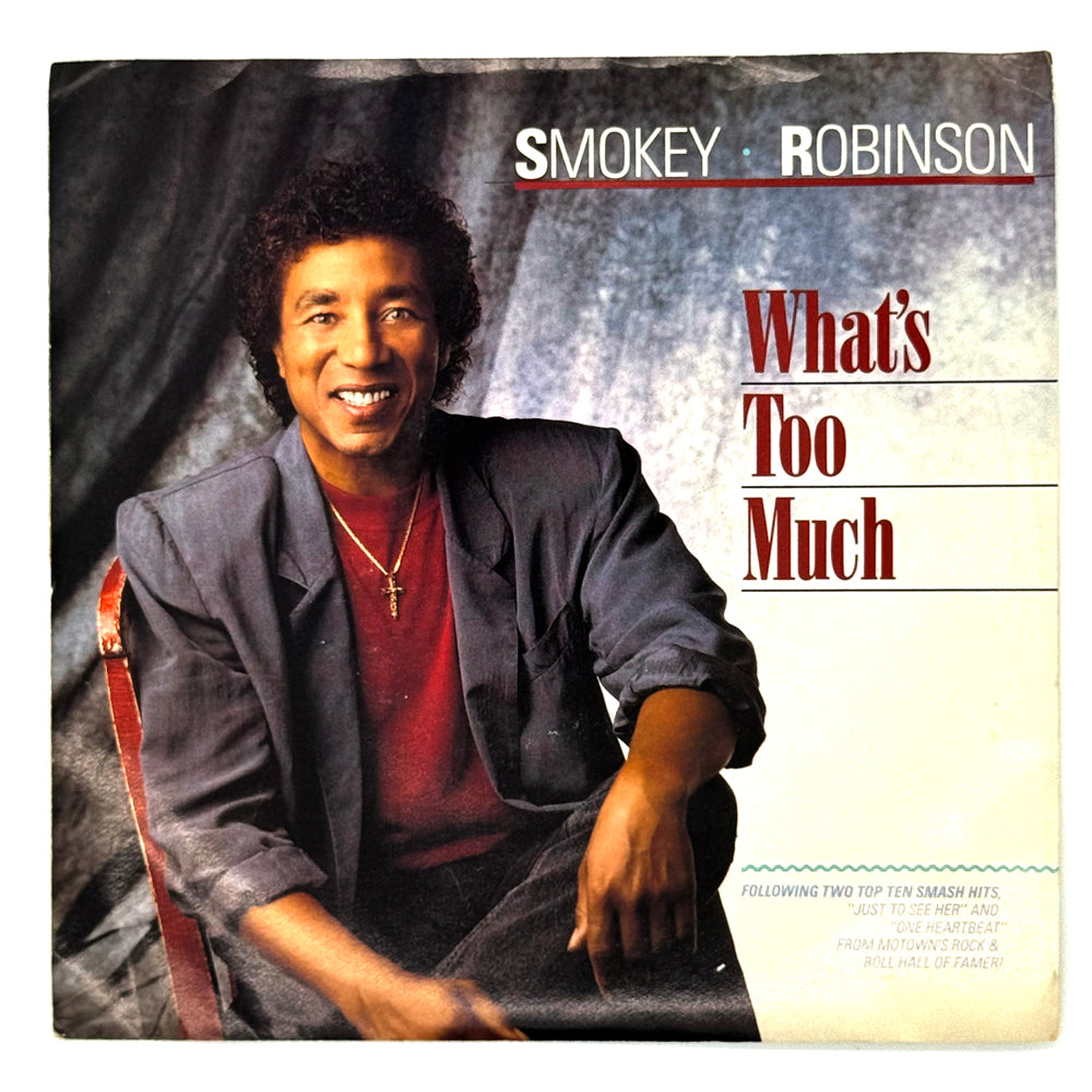 Smokey Robinson : WHAT'S TOO MUCH/ I'VE MADE LOVE TO YOU A THOUSAND TIMES
