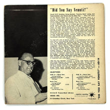 Load image into Gallery viewer, Joe Venuti And The Blue Five : DID YOU SAY VENUTI? EP
