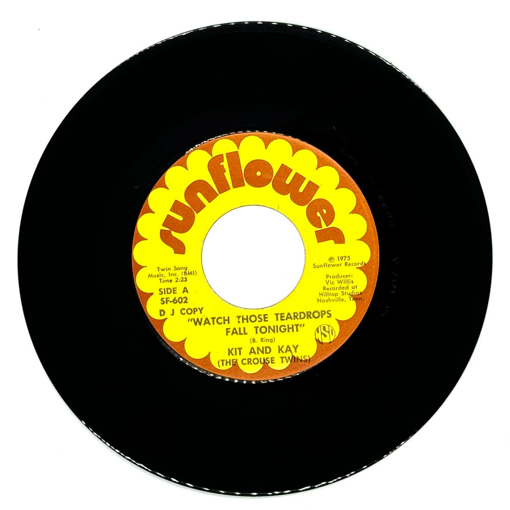 Kit And Kay (The Crouse Twins) : WATCH THOSE TEARDROPS FALL TONIGHT/ THAT'S WHAT LOVE'S ALL ABOUT