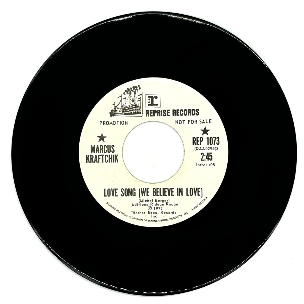 Marcus Kraftchik : LOVE SONG (WE BELIEVE IN LOVE)/ LISTEN MY FRIEND