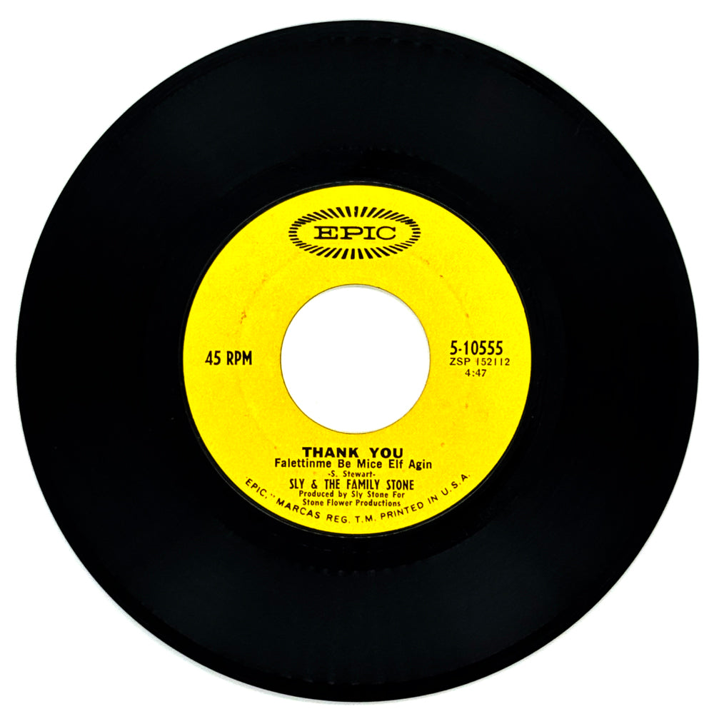 Sly & The Family Stone : THANK YOU FALETTINME BE MICE ELF AGIN/ EVERYBODY IS A STAR